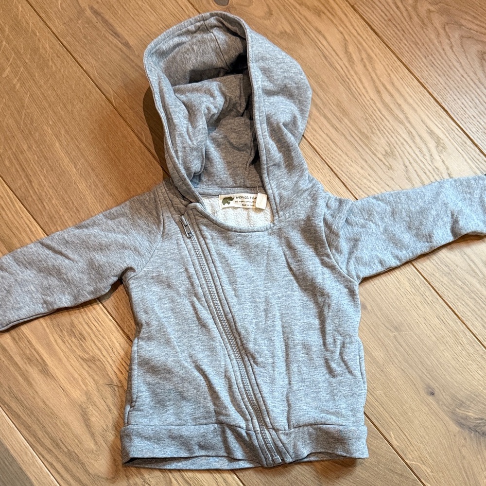 Monica + Andy Gray Kids Hoodie